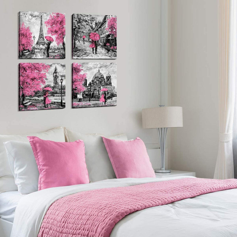 4 Piece Wrapped Canvas Print
