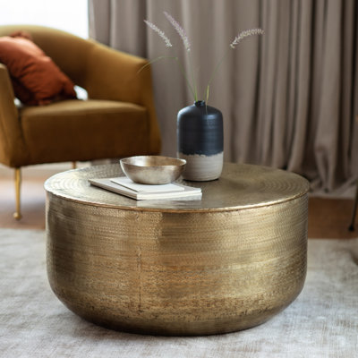 Delphine Drum Coffee Table