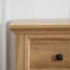 Commode | Commode de rangement haute 6 tiroirs | Maison de campagne moderne | Finition brun clair brun clair chêne | L 31,5 po x l 15,75 po x H 47,64 po | Panneau de fibres à densité moyenne | Chambre-2013473829