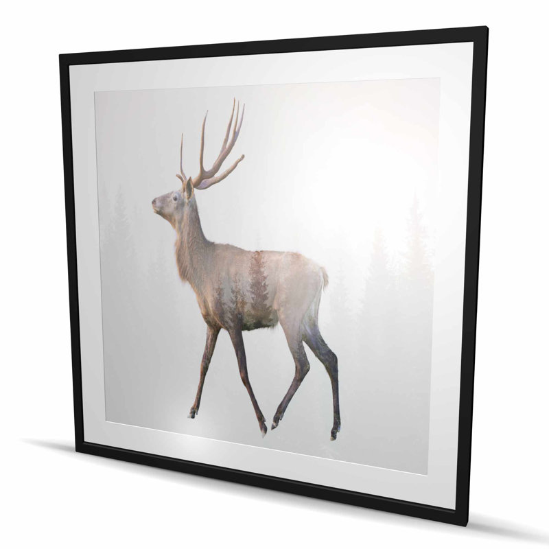 Deer and Forest - Trees