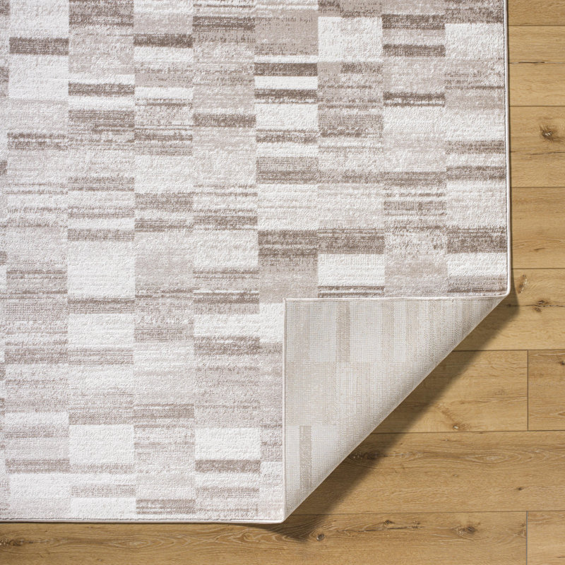 Jayken Checkered Indoor Rug, Rectangle 7'10" x 10'2"