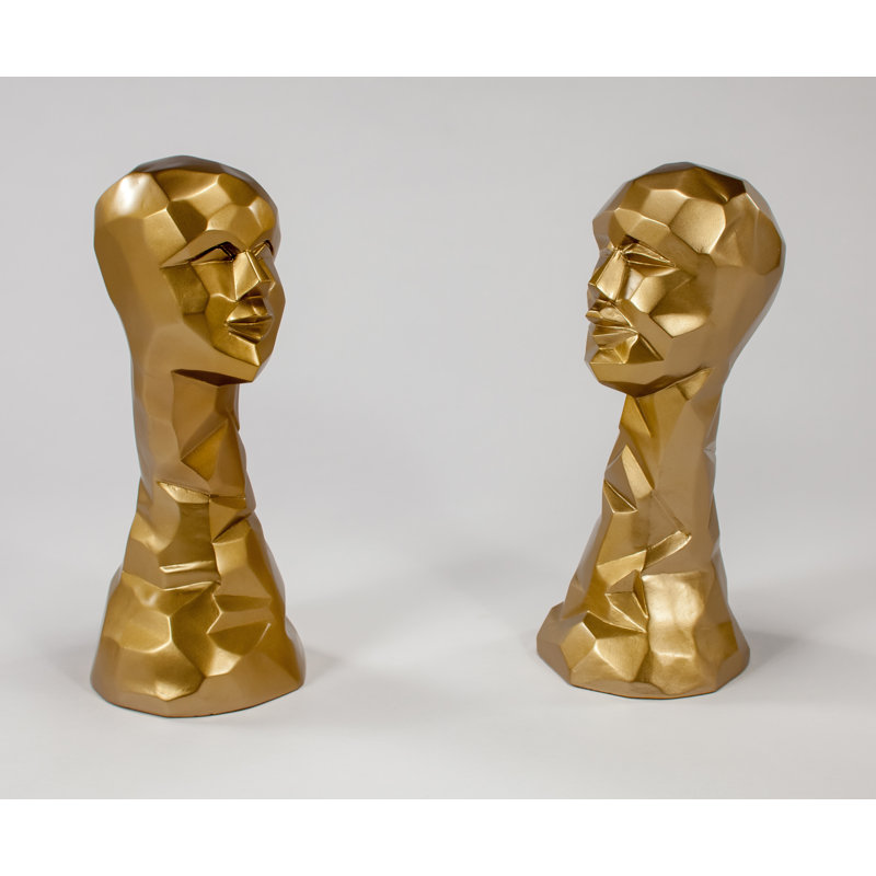 Statue, 20" H x 9.5" W x 8.5" D, White