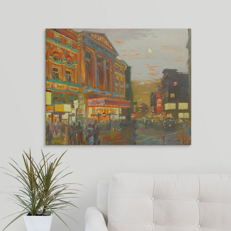« paris night » par william ireland, reproduction d’art, H 38 po x l 48 po x P 1,5 po, Toile