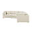Namyah Corduroy Curved Sectional Symmetrical-1231939320