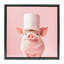 Cadre flottant pour papier hygiénique rose Silly Piggy, design par Heidi Kuntz-1502706657-1502706660
