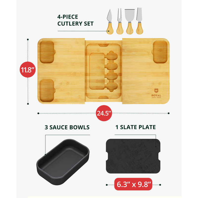 Royal Craft Wood Serving Dish
