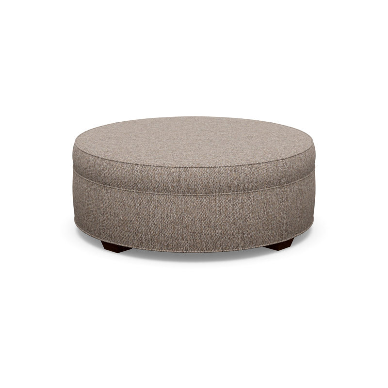 Round Ottoman, 8786-87, Walnut