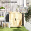 Banc de jardinage, banc de rempotage avec 2 portes-950336620