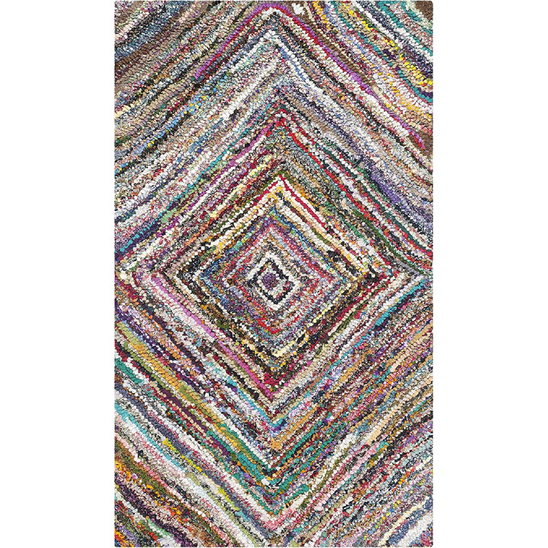 Anaheim Hand Tufted Cotton Rug, Rectangle 2'3" x 4'