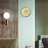 QXA835GRH Wall Clock, Golden