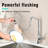 Professional Chrome Kitchen Faucet - 3 Function 360 Sprayer, One Touch Switching & FastConnect​-124871837