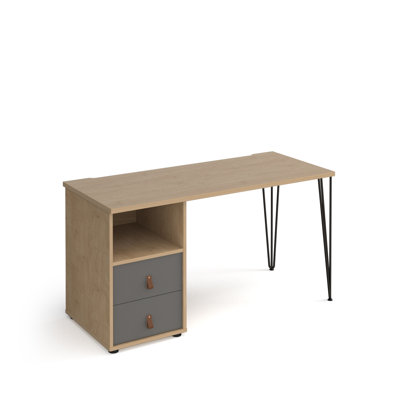 Tikal Hairpin Metal Base Computer Desk