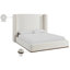 Lit tapissier en tissu Solange-282943919