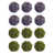 Mauve / Vert sélectionné
