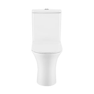 Calice Two-Piece Elongated Rear Outlet Toilet Dual-Flush 0.8/1.28   incomplete. tank only 