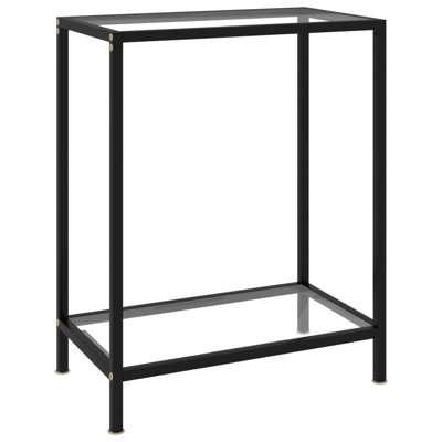 Console Table Tempered Glass by Ebern Designs