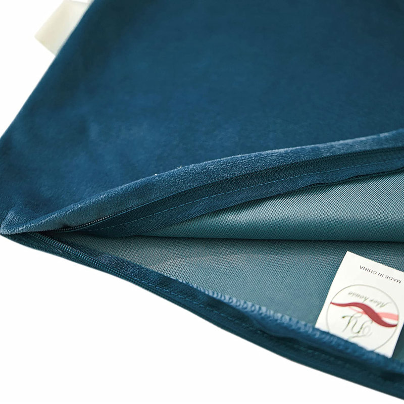 Square Pillow Cover, Dark Blue, 18" x 18"