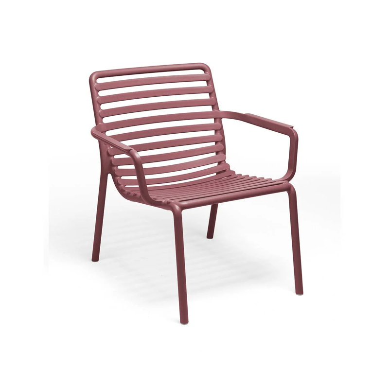 Doga Outdoor Lounge Chair, Marsala