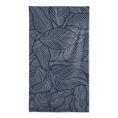 Nappe Dense Leaves Grey 5