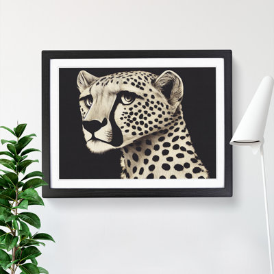 Delicious Cheetah - Single Picture Frame Painting