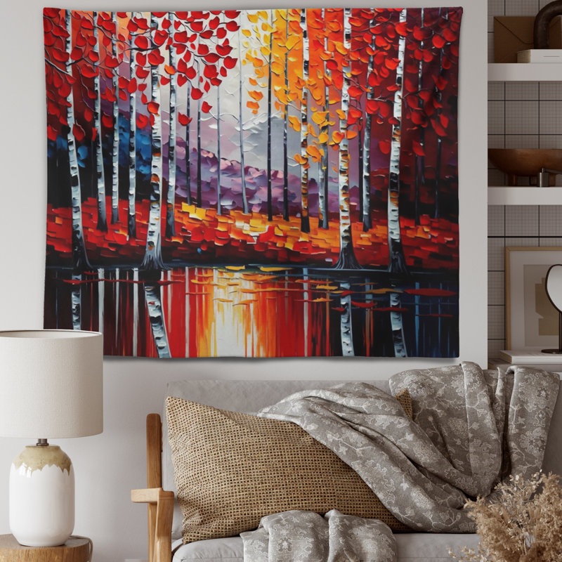 Tapisserie en polyester, H 50 po x l 60 po