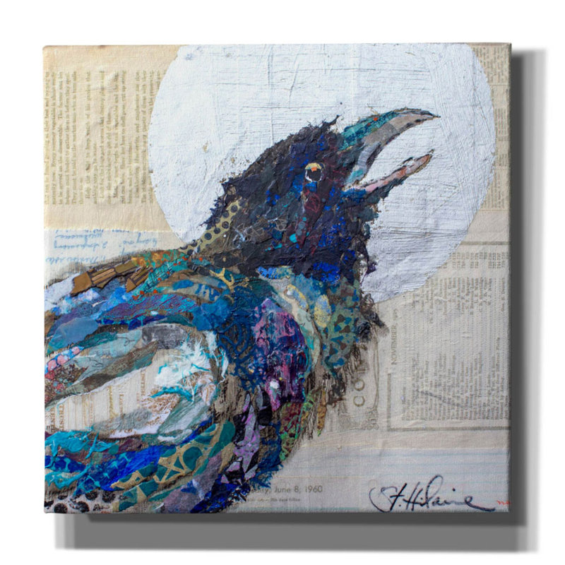 Nesta Raven 6 sur toile par St. Hilaire Elizabeth, reproduction, H 37 po x l 37 po x P 1,5 po