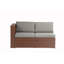 Ensemble de conversation modulaire en rotin avec coussins 4 pièces Cotswald-42897407