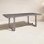 Aerilyn Rectangular Eucalyptus Outdoor Dining Table , 36'' in. W 82'' in. D