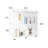 33.93'' H x 31.77'' W Wood Trophy Display Case-89096889