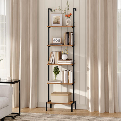 66.1"H 5-Tier Ladder Shelf by Latitude Run