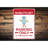 Roboticist Parking Aluminum Sign-1251922226