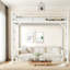 Beds with Storage, Twin Metal Loft Bed, Modern Space Saving Home