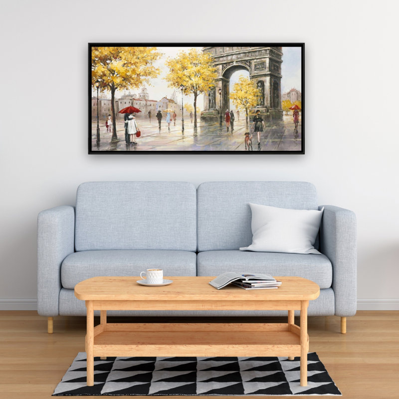 " Arc De Triomphe At Paris "