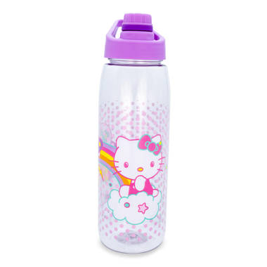 Silver Buffalo Sanrio Hello Kitty Garden Doodle Color-changing Plastic  Tumbler Cups