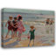 «Children at the Shore» par Edward Henry Potthast - Art mural sur toile tendue avec châssis