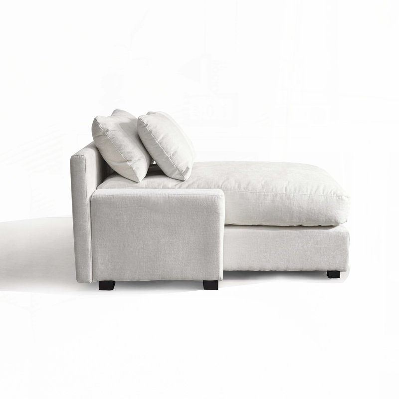 Canapé-lit de luxe moderne pour le salon, Beige