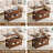 Multi-Function Convertible Coffee Table with Drawers and Hidden Compartment