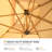 118'' x 157'' Rectangular Cantilever Umbrella-100695888