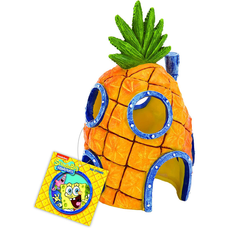Accessoire d'aquarium pour animaux 7,25 po H SpongeBob SquarePants