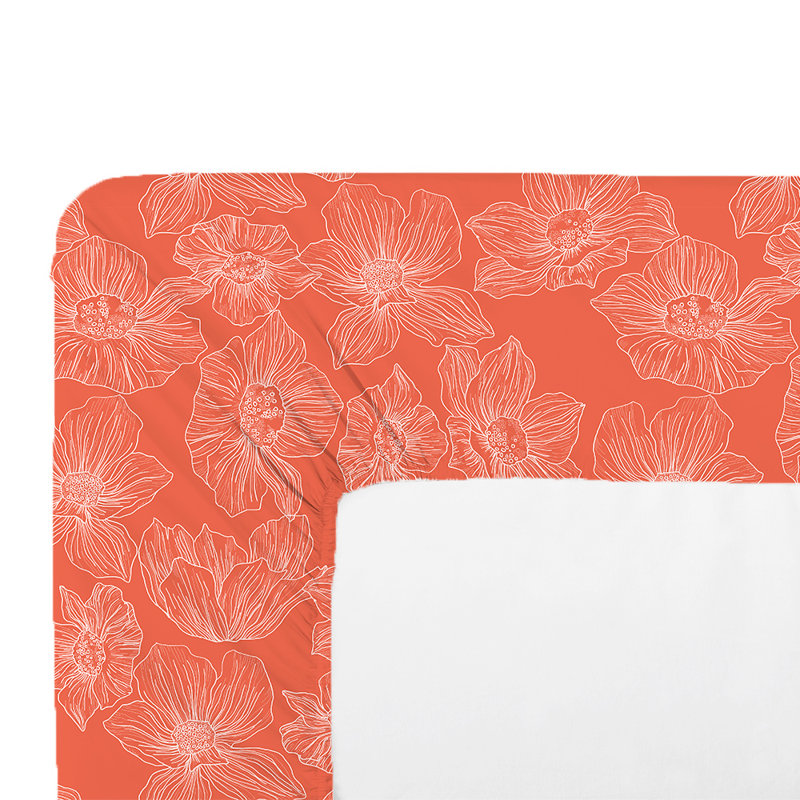 Gundmar 100% Cotton Plain Weave / Muslin Flat Sheet, 140 x 190 cm