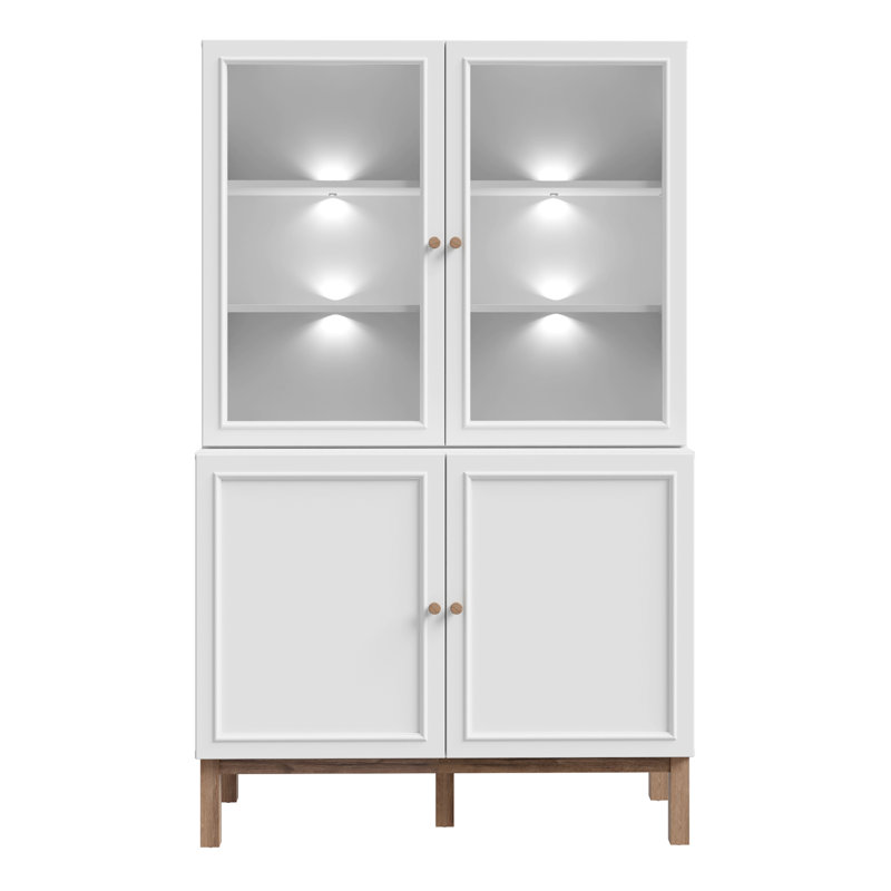 Silvino Dining Hutch Welsh Dresser, With