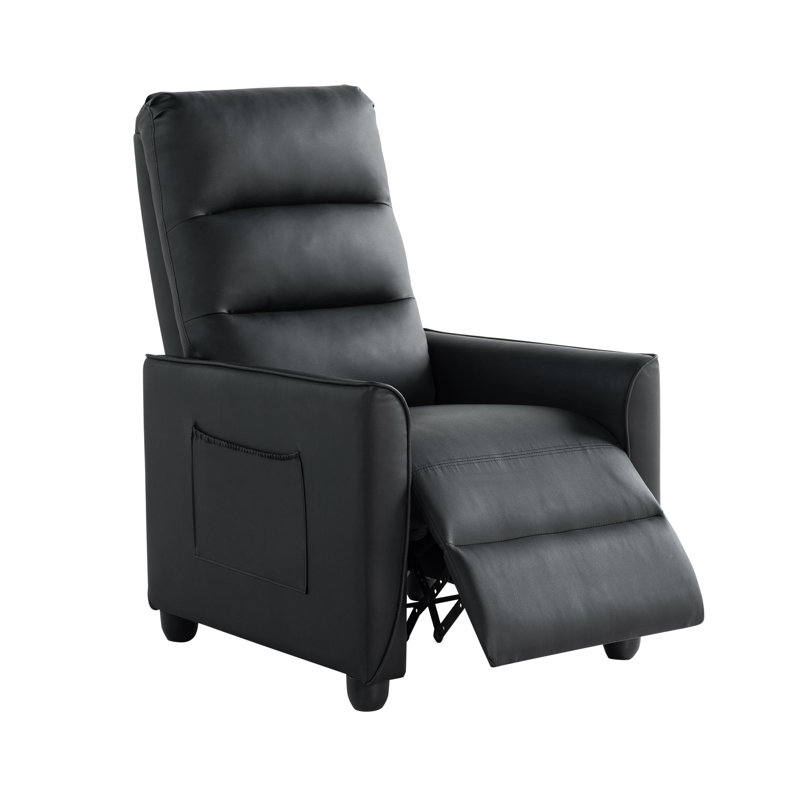 Auburn Pushback Recliner Black