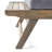 Outdoor Seat With Waterproof Cushions And Expanded Area - Dark Grey Wood Chair Water- Linings-1609974051-1609974061