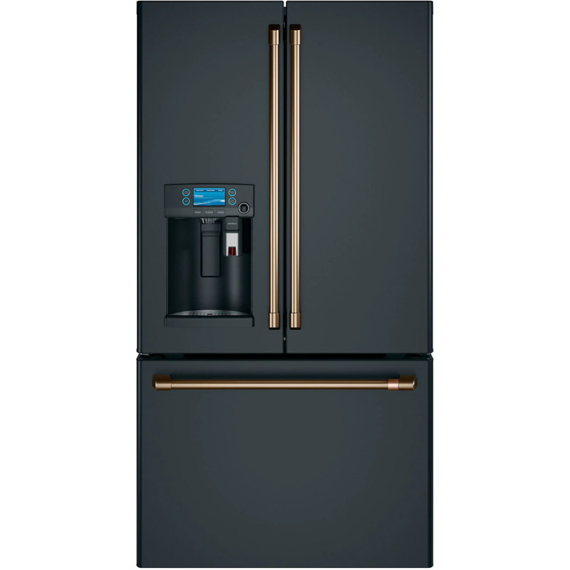 Refrigerator Handle Kit, Brushed Brass