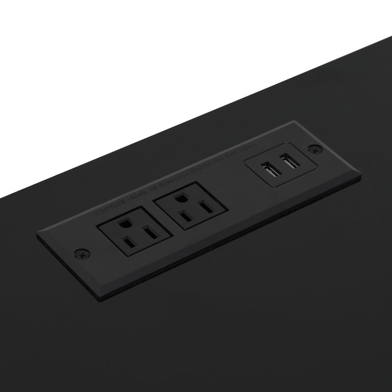 Console haute brillance de 47 po avec lumière DEL