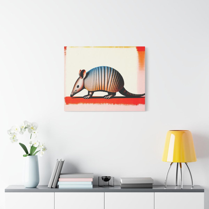 «Armadillo», reproduction d'art sur toile, H 24 po x l 30 po