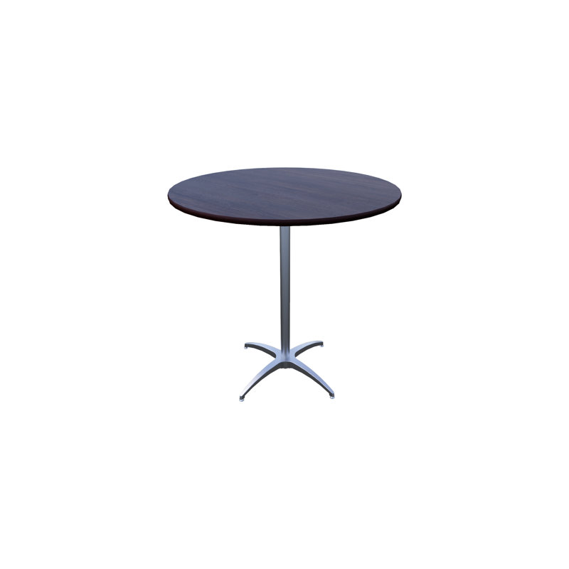 Social Table - Aluminum Base - Round, 36'' Dia