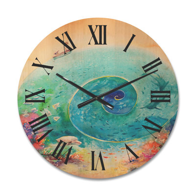 Solid Wood Wall Clock