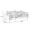 " Corduroy Loveseat-484288440