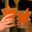 Verres à martini sans pied à double paroi (avec anneau) 8 oz